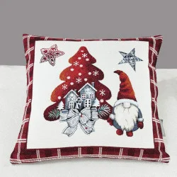 Bildschöner Gobelin-Kissenbezug Kobolde