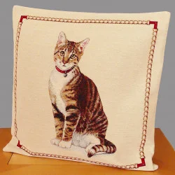 Gobelin Kissenbezug Sammy 45x45 cm