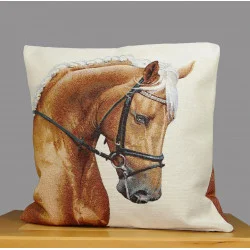 Gobelin Kissenbezug Haflinger 45x45 cm