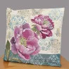 Gobelin Kissenhülle Heckenrose 45x45 cm