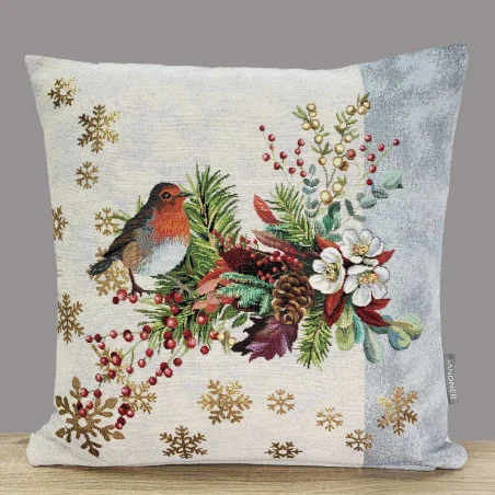 Gobelin-Kissenbezug Gesteck 45x45 cm