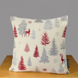 Gobelin-Kissenbezug Winterwunderwald