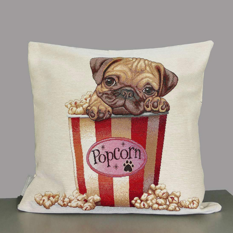 Gobelin-Kissenbezug Popcorn 45x45 cm