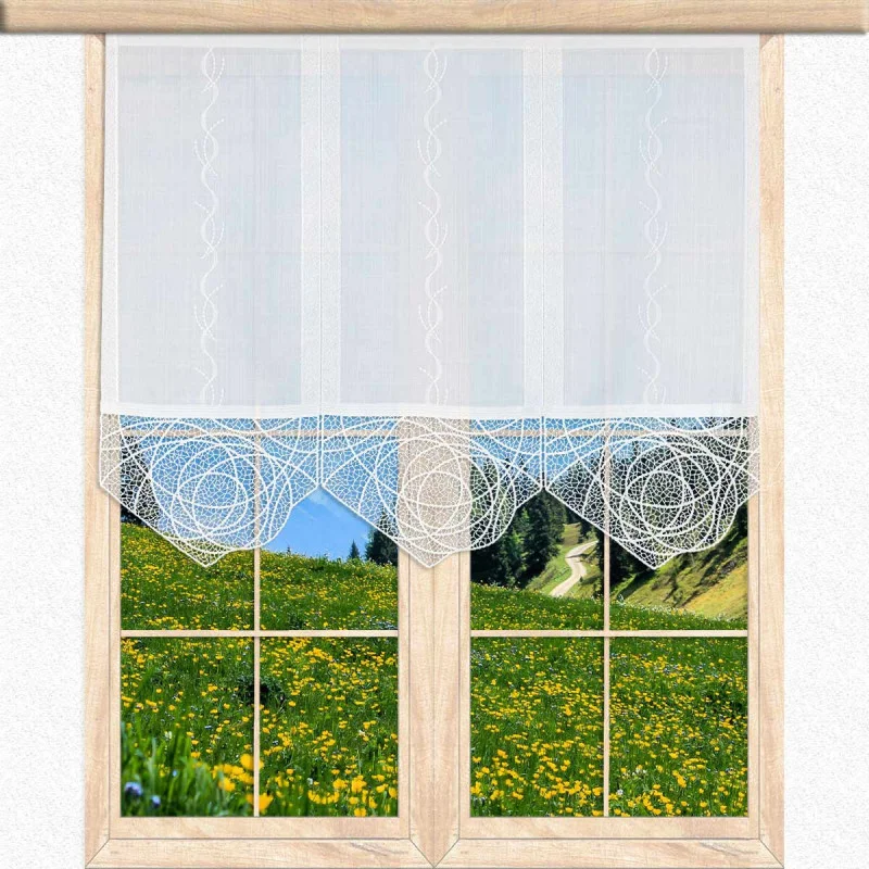 Flächengardine Suna mit Plauener Spitze