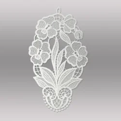 Kleines Fensterbild Löwenmaul in natur