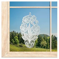 Kleines Fensterbild Löwenmaul in natur