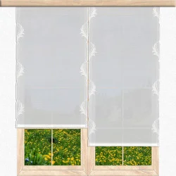 Stickerei-Flächengardine Liv ohne Innenmotive