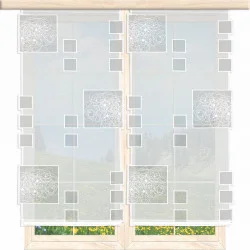 Schiebepaneele Joana in weiß