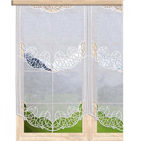 Glanzvolle Schiebepaneele Gloria in silber