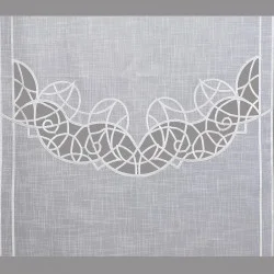 Schiebepaneele Gloria in weiß detail