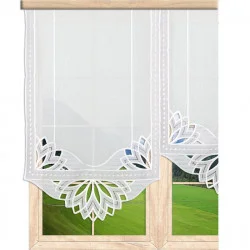 Schiebepaneele Giana in weiß-taupe