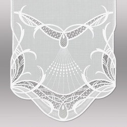 Plauener Spitzen-Schiebepaneele Eloise Detailbild