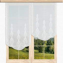 Plauener Spitzen-Schiebepaneele Aveline ohne Spitze