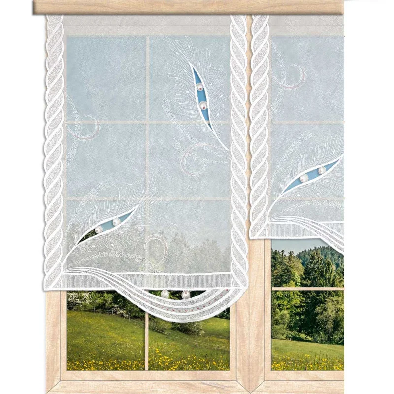 Stickerei-Schiebepaneele Lynette