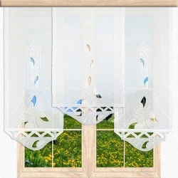 Stickerei-Flächengardine Valentina