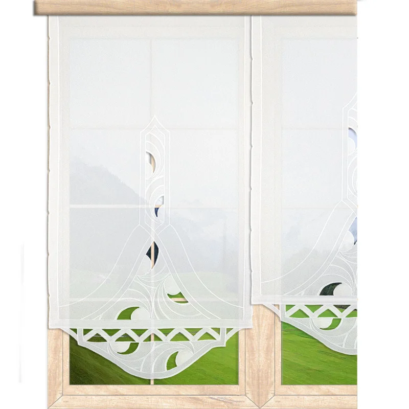 Stickerei-Flächengardine Valentina