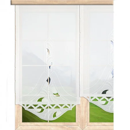 Stickerei-Flächengardine Valentina