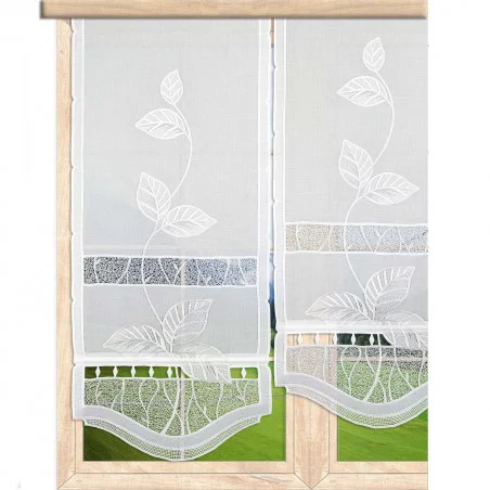 Attraktive bestickte Schiebepaneele Silja