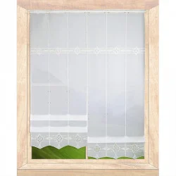 Modern besticktes Raffrollo Kendra