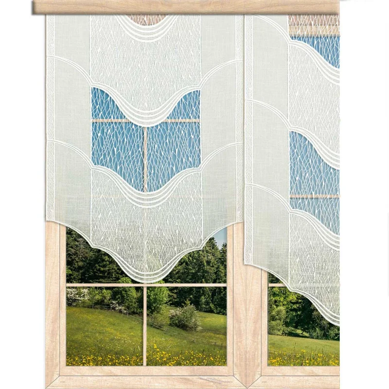 Zeitlose Flächengardine Denise in natur