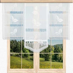 Attraktive bestickte Schiebepaneele Silja Dekorationsbeispiel