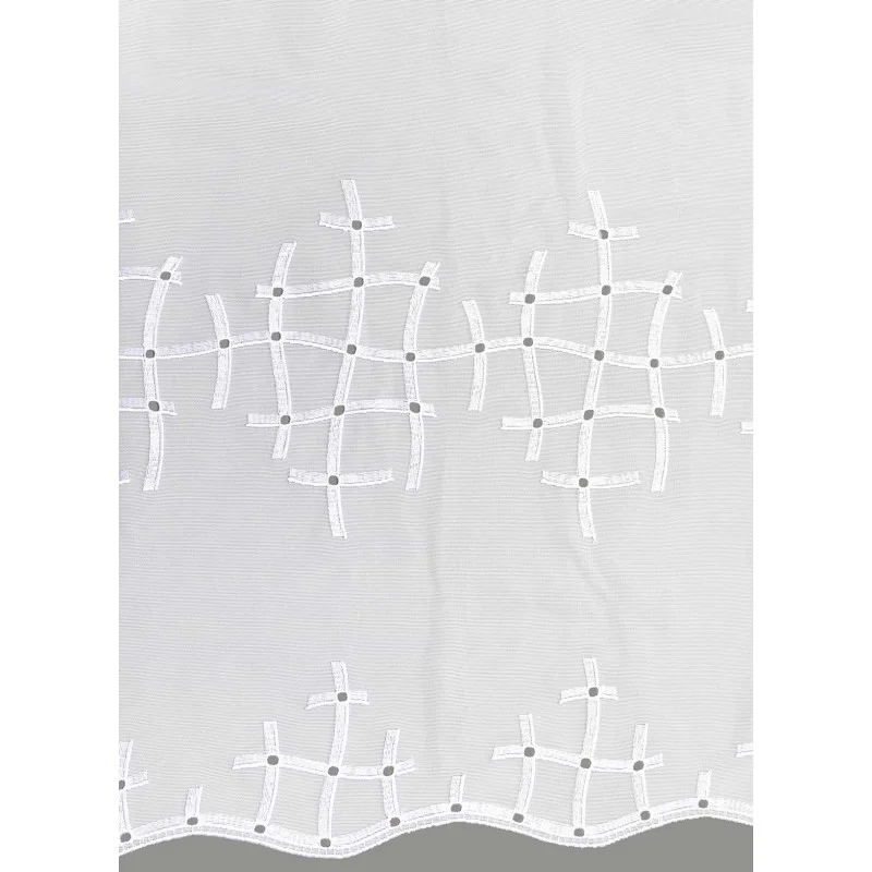 Muster der Plauener Stickerei-Gardine Mia