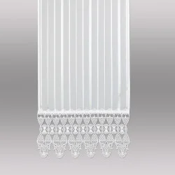 eine Schiebepaneele  Ally mit Plauener Spitzenkante