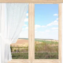 linker Seitenschals Annica in weiß-beige