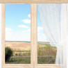 rechter Seitenschal Annica in weiß-beige