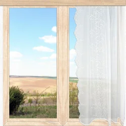 rechter Seitenschal Annica in weiß-beige