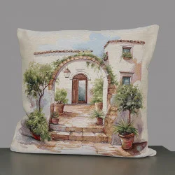 Gobelin-Kissenbezug Italienisches Tor