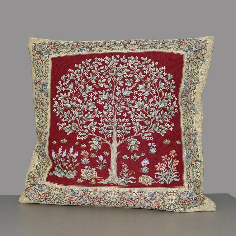 Gobelin-Kissenbezug Orient rot