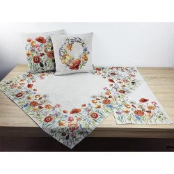 Gobelin-Deckenserie Mohn