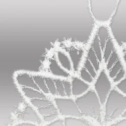 Anhänger Schneeflöckchen Detailbild