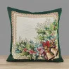 Festlicher Gobelin-Kissenbezug Glockenpaar 45x45 cm