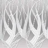 Elegante weiße Plauener Luft-Spitzengardine Kayla Detailbild