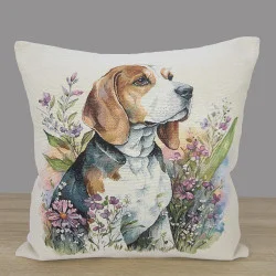 Gobelin-Kissenbezug Beagle...