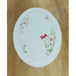 Bezaubernde Plauener Stickereidecken Sommerwiese in vielen Größen