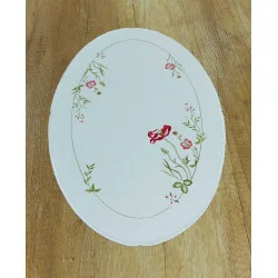 Bezaubernde Plauener Stickereidecken Sommerwiese in vielen Größen