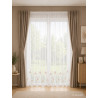Store Lili in braun kombiniert mit braunen Vorhängen im Wohnzimmer für eine moderne Heimtextilien-Dekoration.