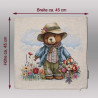 Kissenhülle mit Maßen ca. 45x45 cm und Kinder- Design, perfektes Dekokissen für stilvolle Wohntextilien.