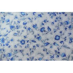 Baumwollstoff Kornblumen Meterware