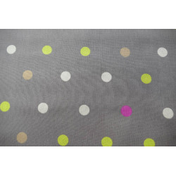 Baumwollstoff Bunte Punkte