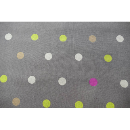 Baumwollstoff Bunte Punkte